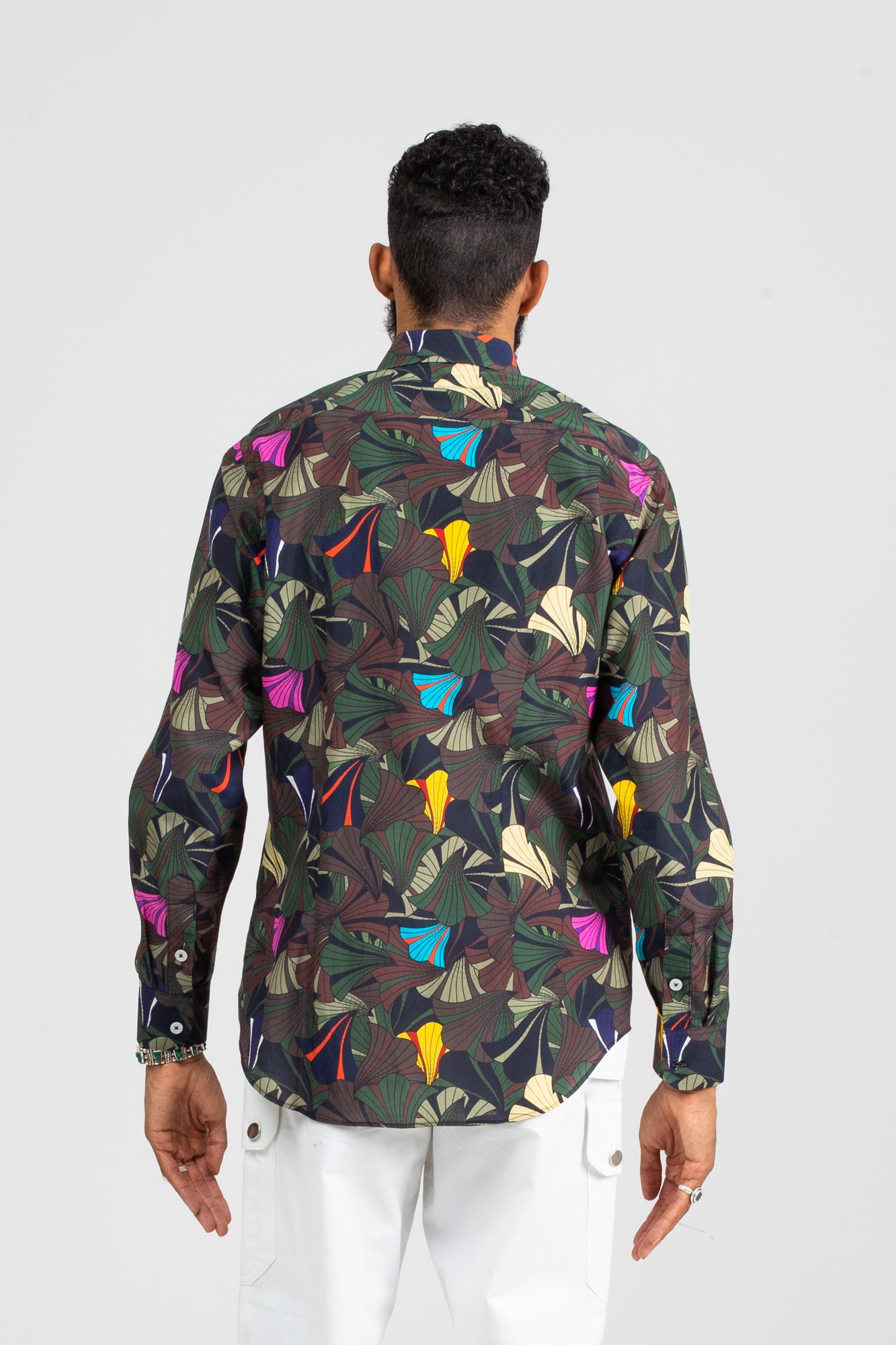 Button-Up Shirt | Forest Flowers