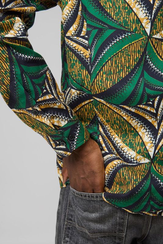 Alchemy Slim Men's shirt - Verte