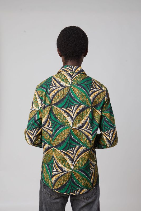 Alchemy Slim Men's shirt - Verte