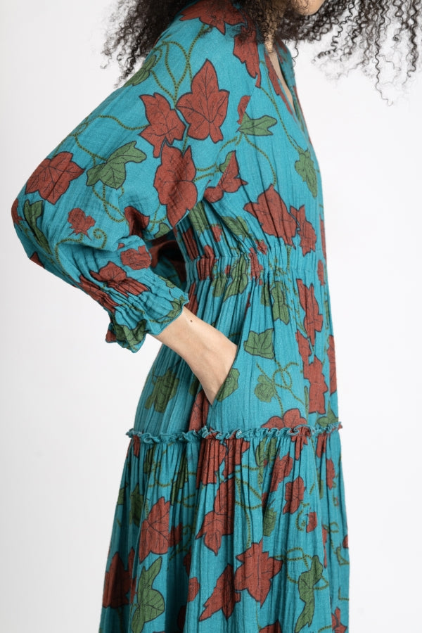 Maxi Dress with Convenient Side Pockets