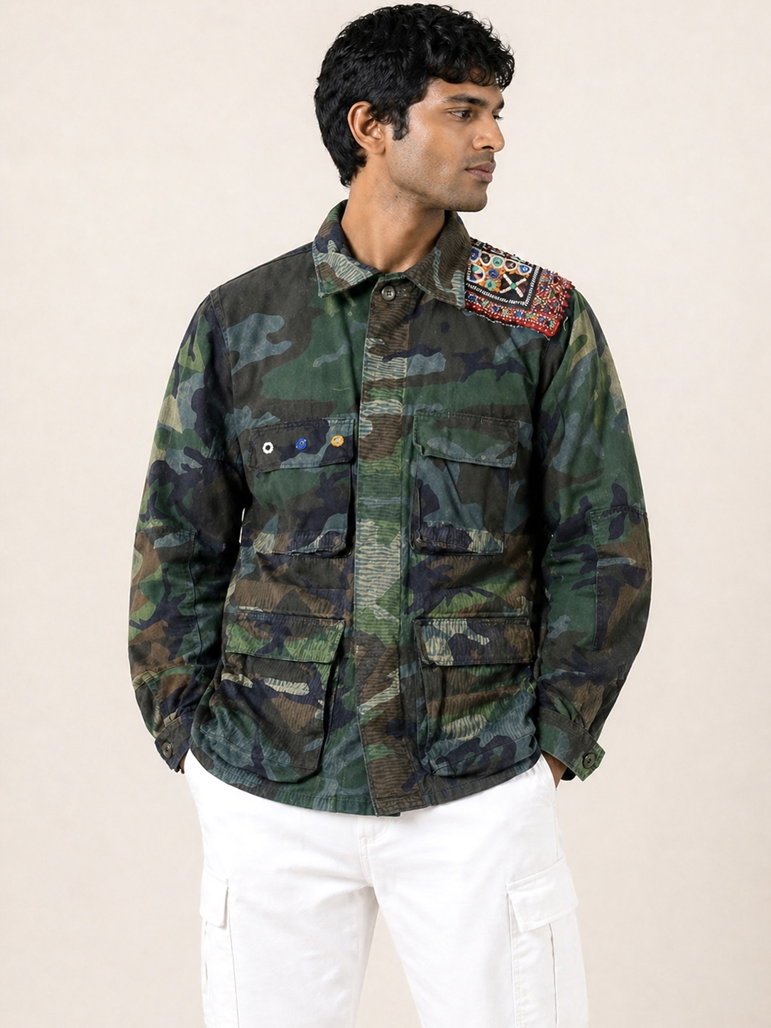 KUTCH No. 10 — Ishaan (Indigo/Camo)