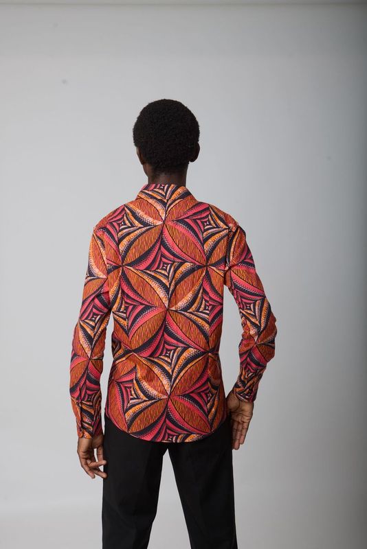 Alchemy Slim Men's shirt - Rosé