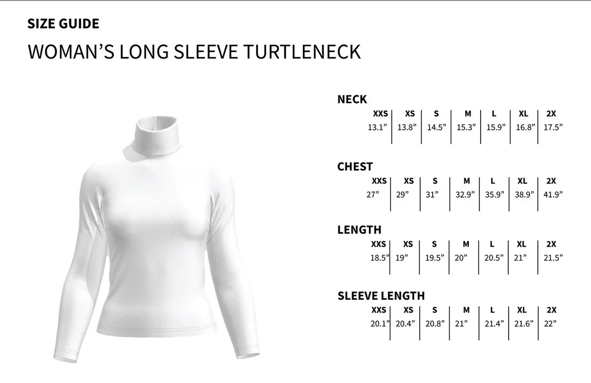 Gina Turtleneck - Antique Denim