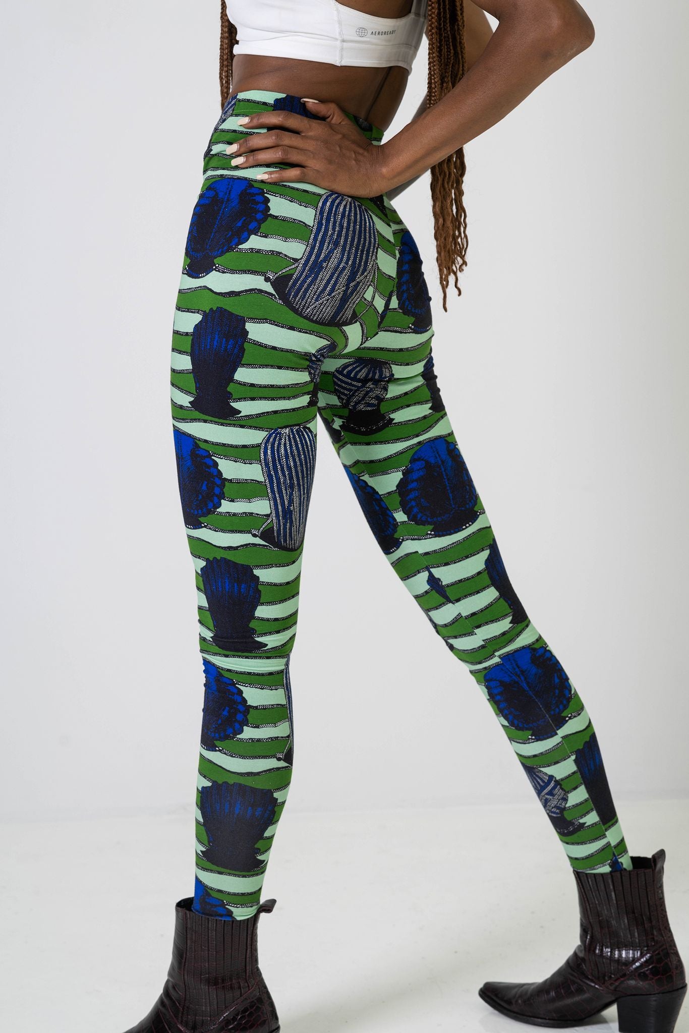 Stylish Ihun Print Leggings - Lola Faturoti