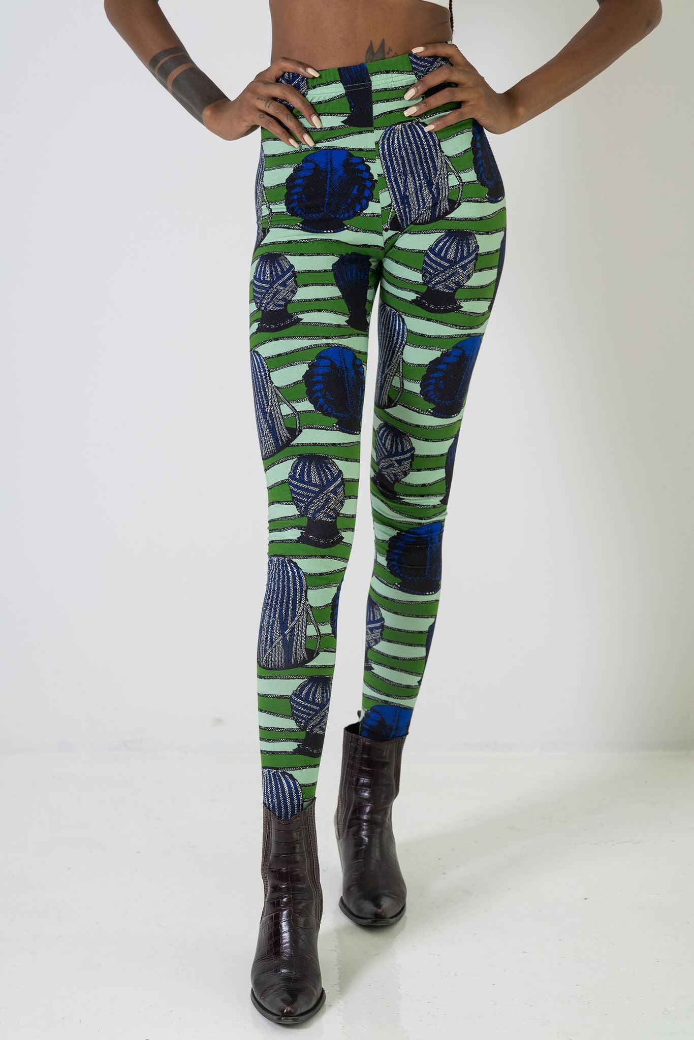 Eco-Friendly Ihun Leggings - Bulu Print