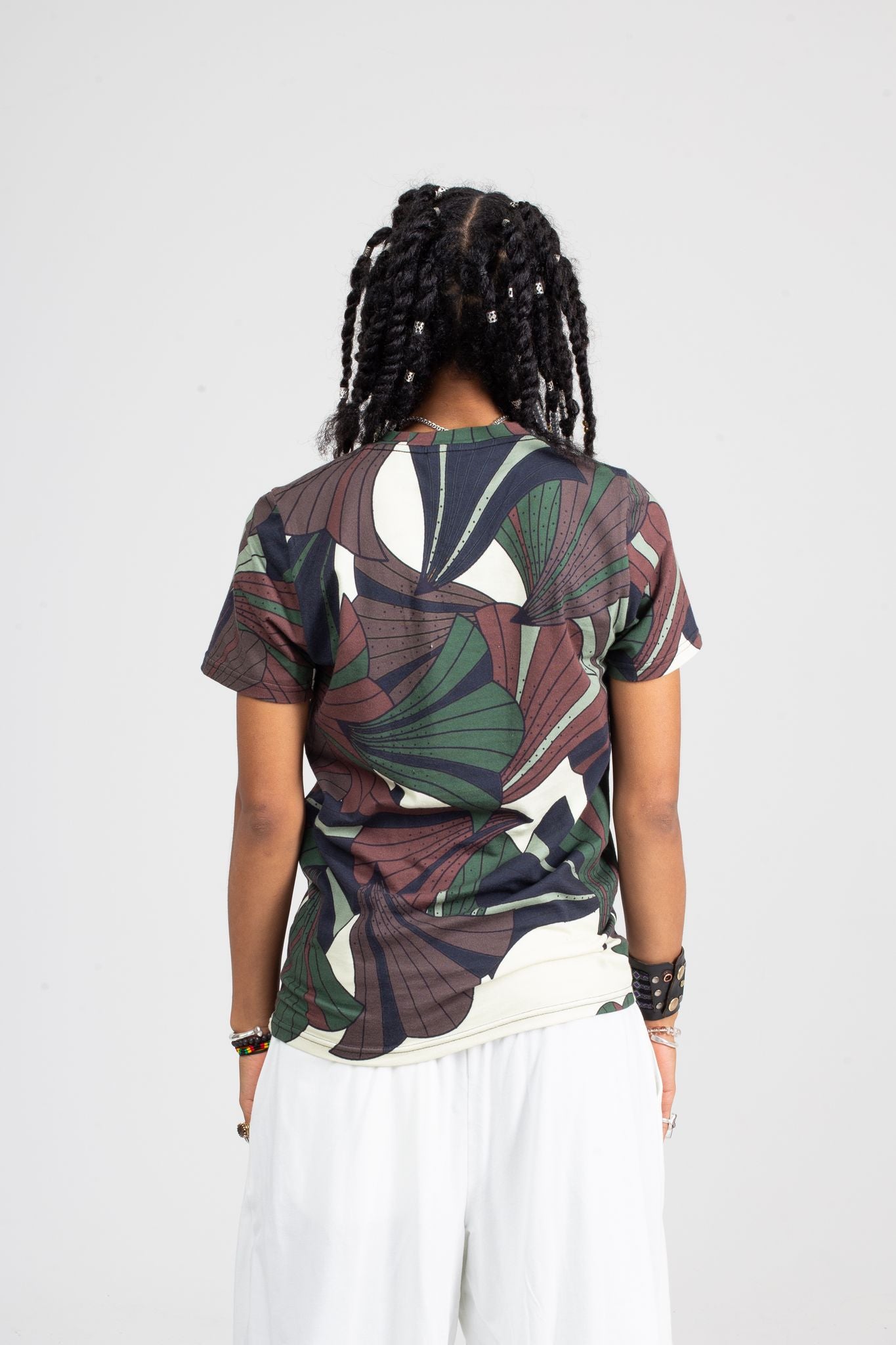Forest Cream Swamp Camou Shirt back view