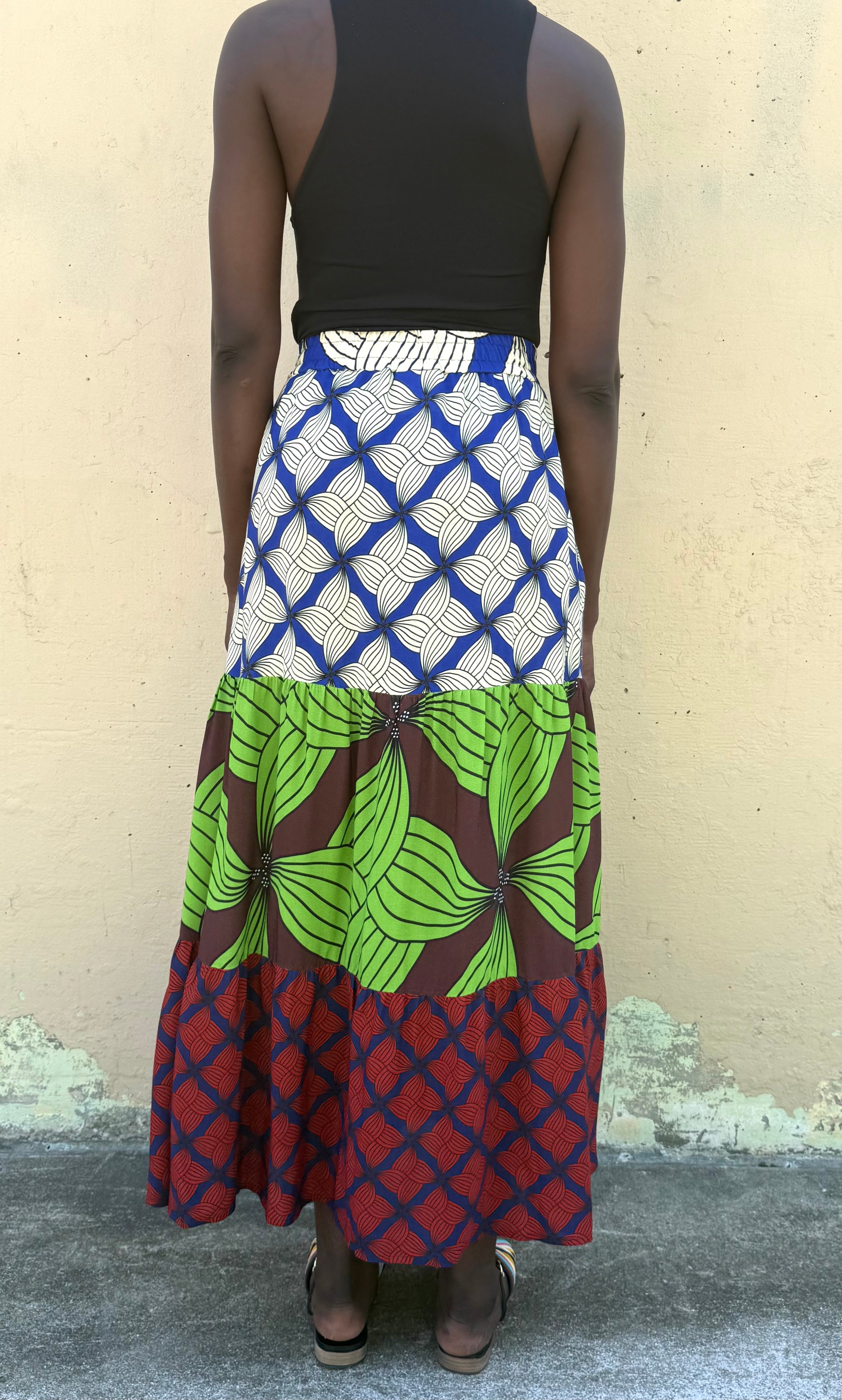 Amira Prairie midi skirt