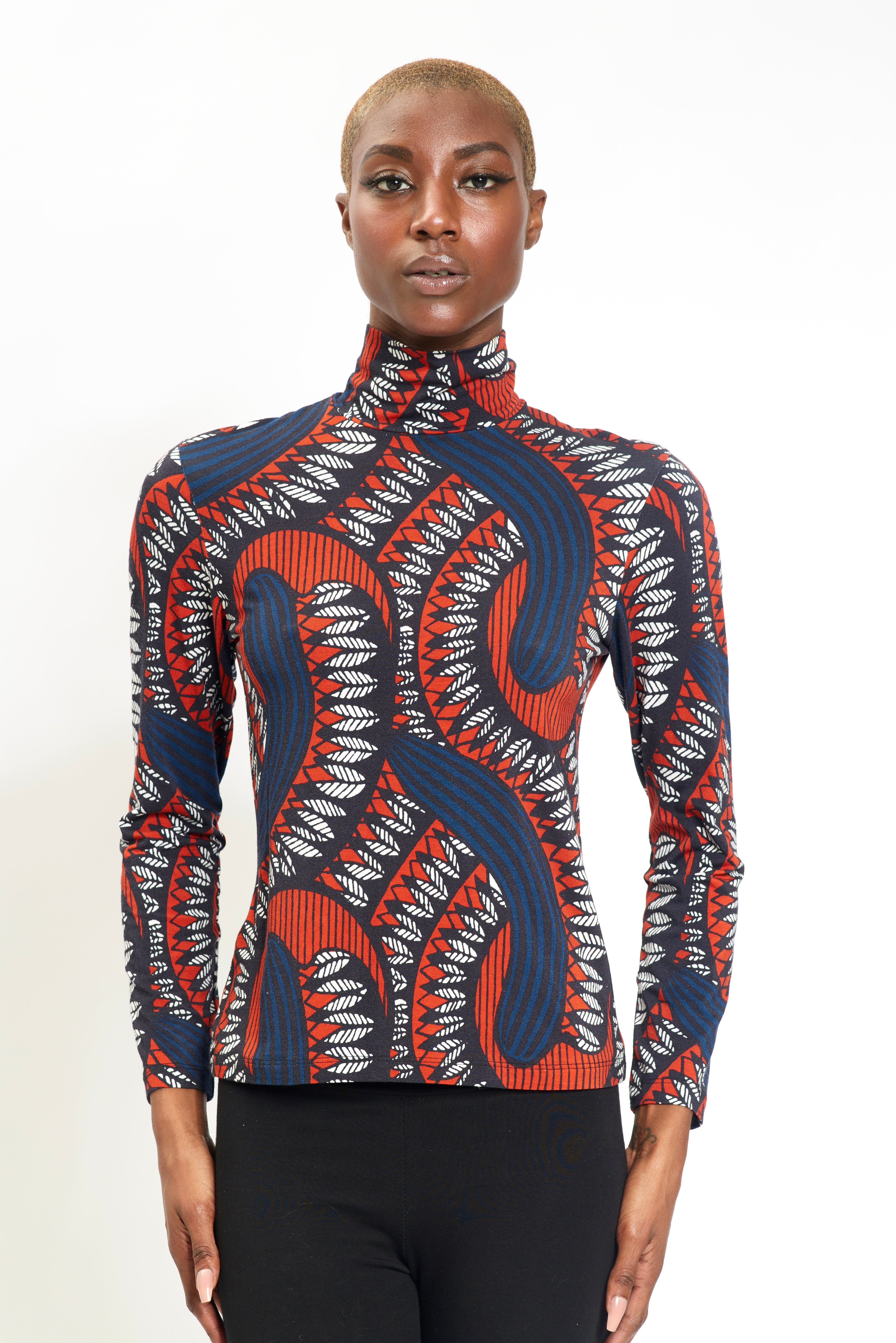 Ondo Turtleneck  - Red