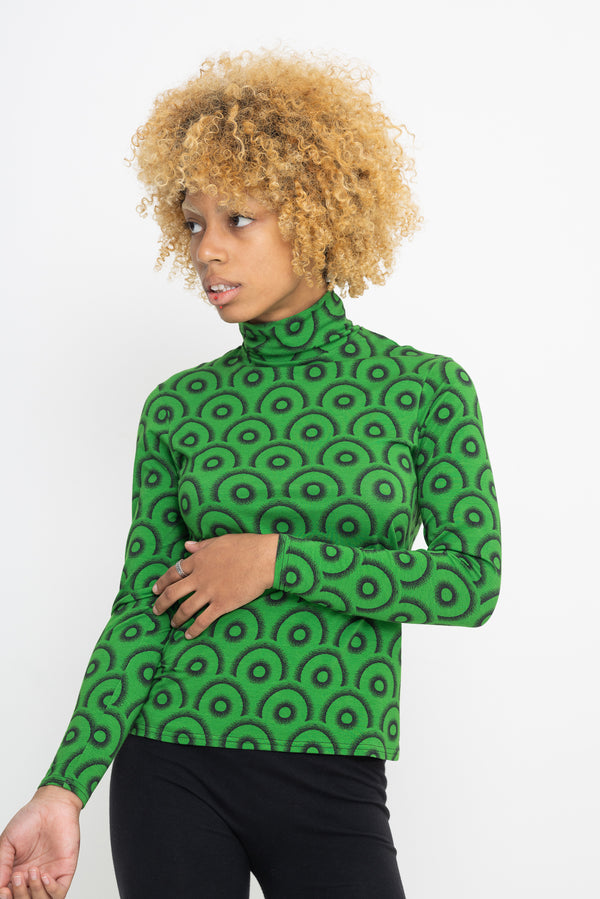 Sun Rising Small Turtleneck - Verte