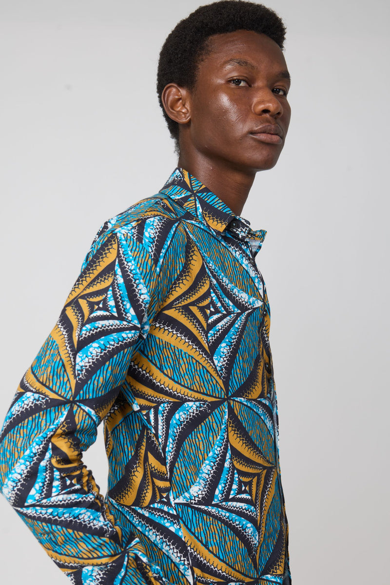 Modern printed men’s shirt