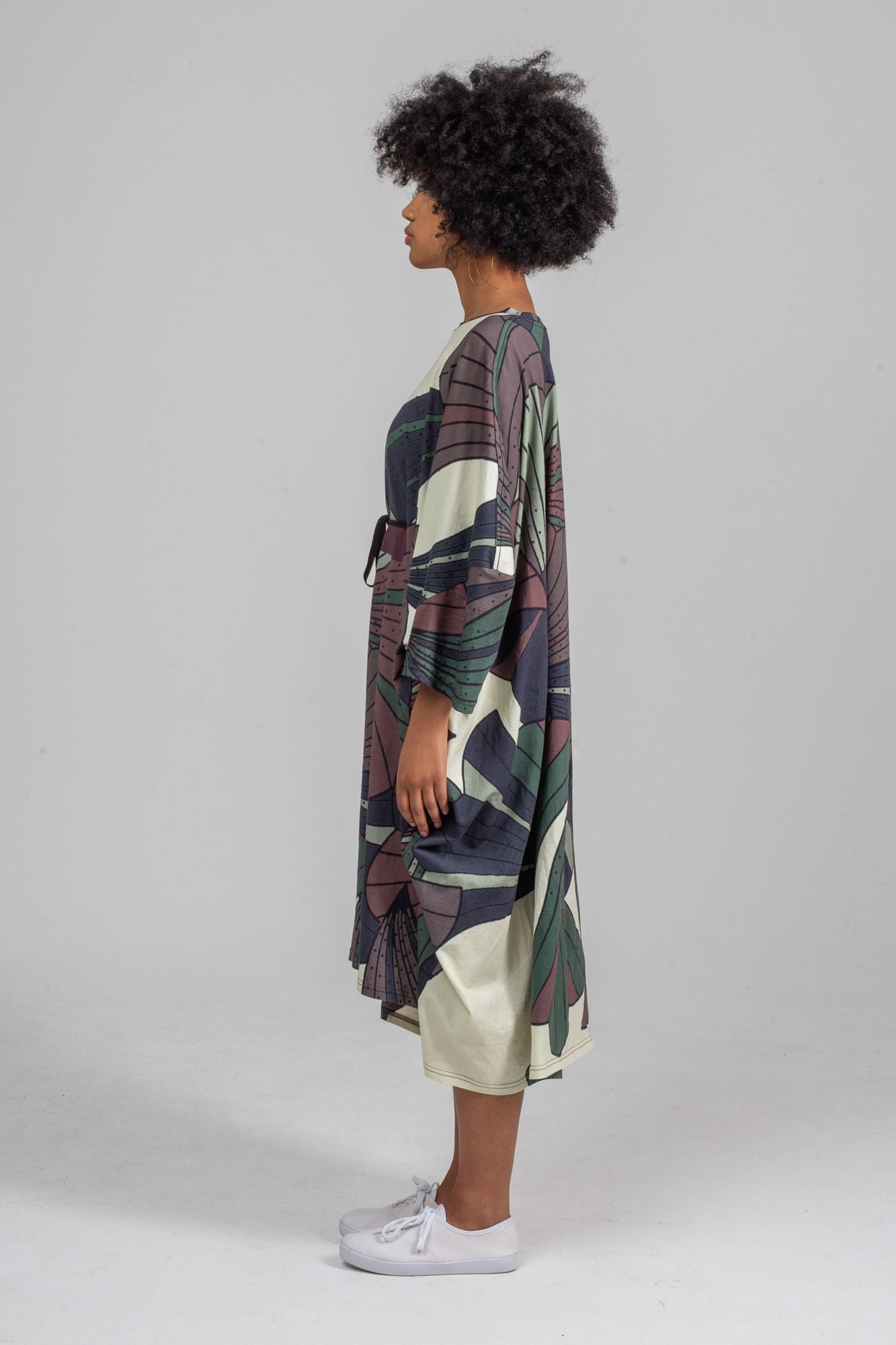 Forest Cream Swamp Dress
