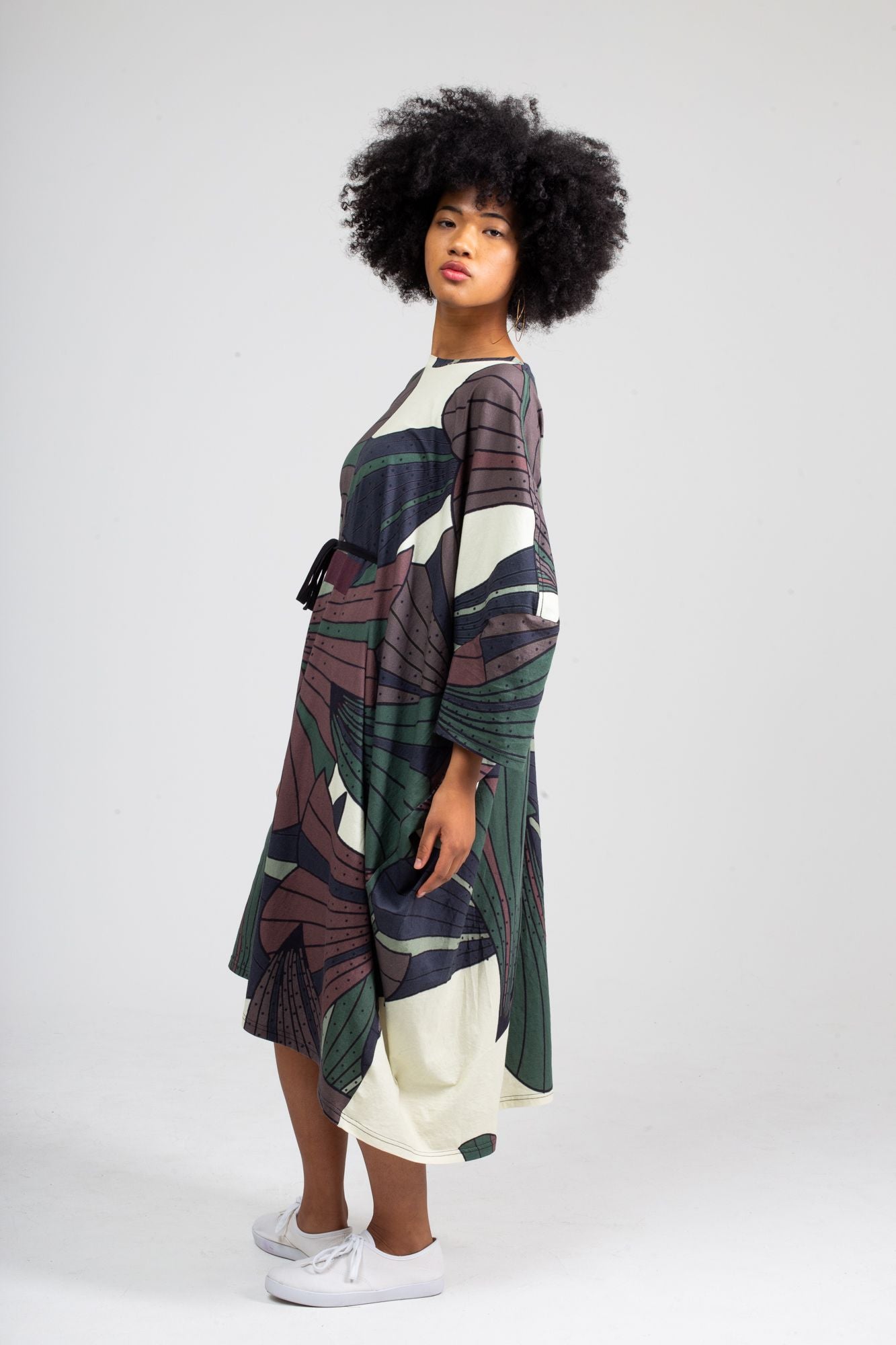 Forest Cream Dress