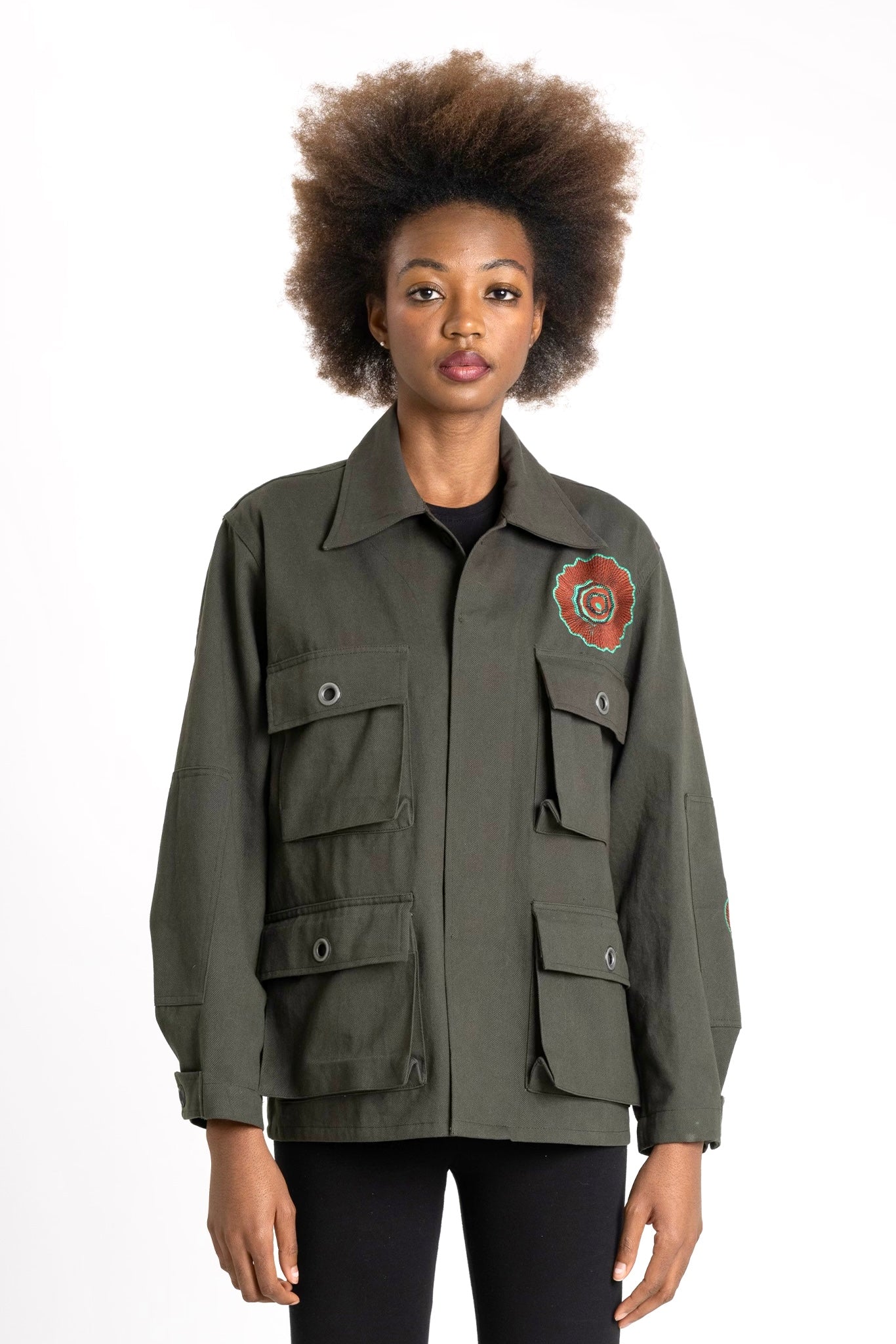 lola-faturoti-loves-army-jacket-green-cargo-comet-front