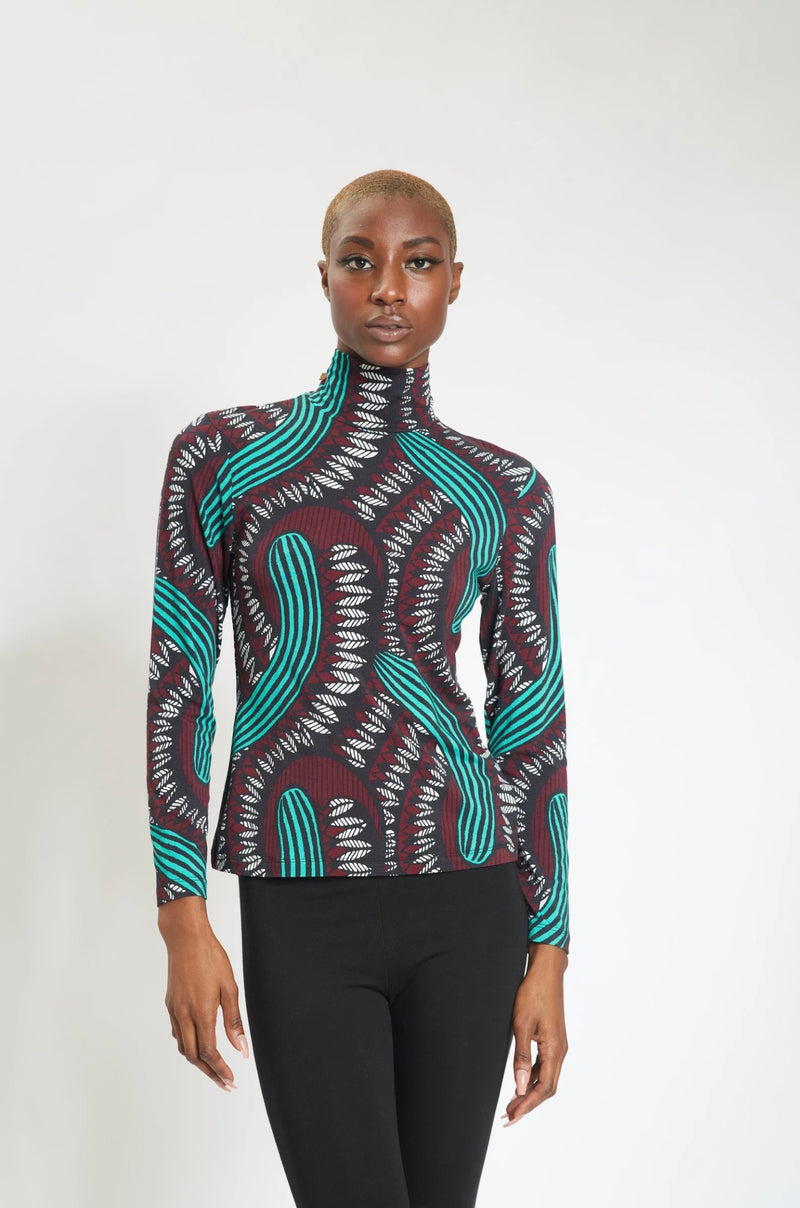 Ondo Turtleneck  - Turq