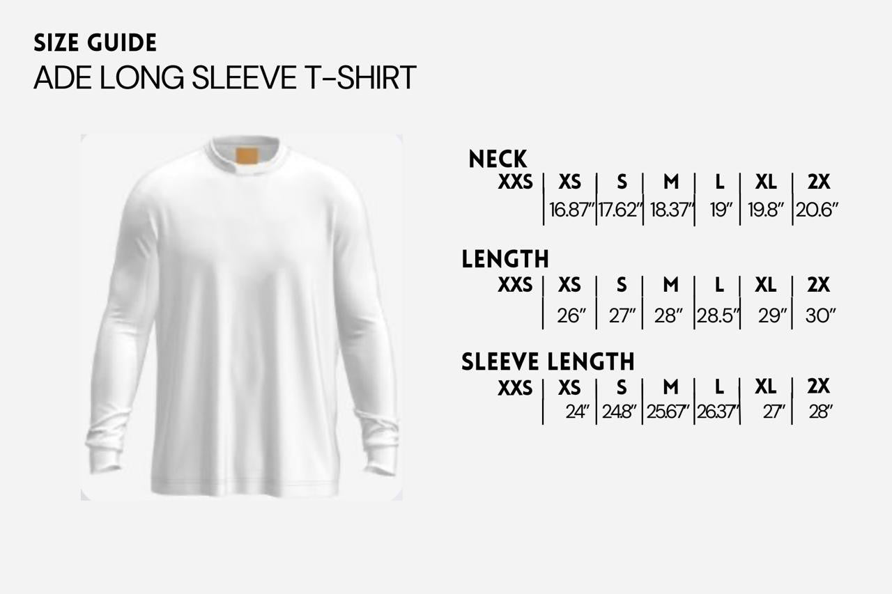 Ade long sleeve T- Shirt - Black