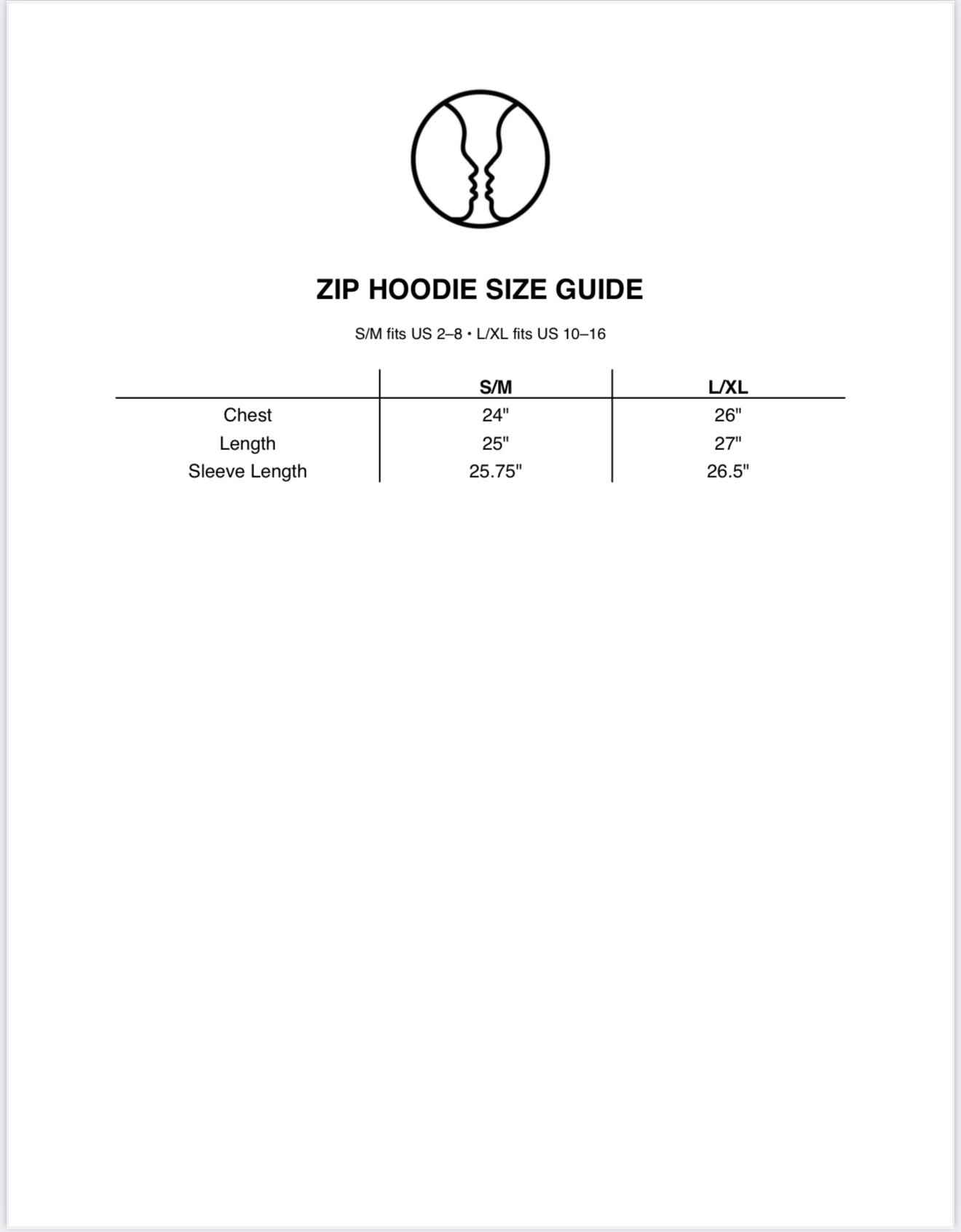 sizes