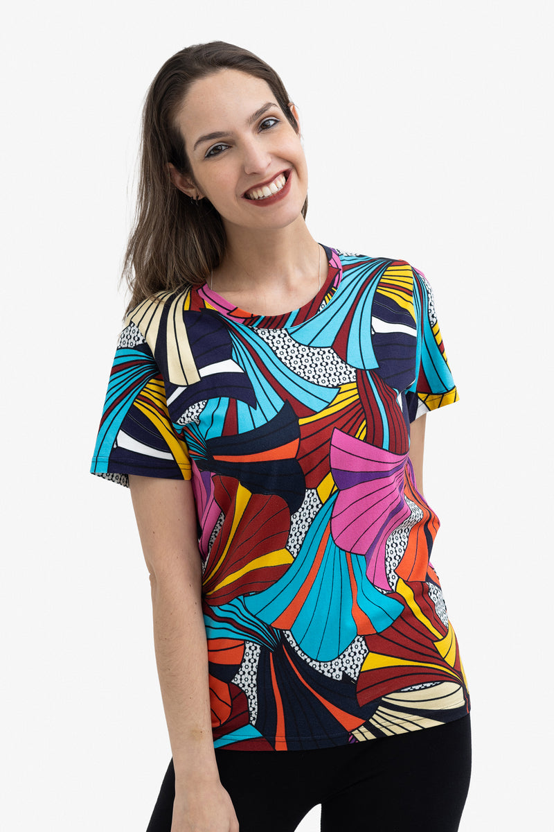 Sprinkle Flowers T-Shirt | Scattered Spring Flowers