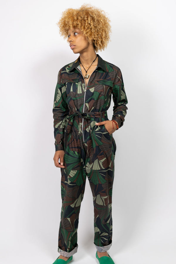 Forest Green Relax Jumpsuit 