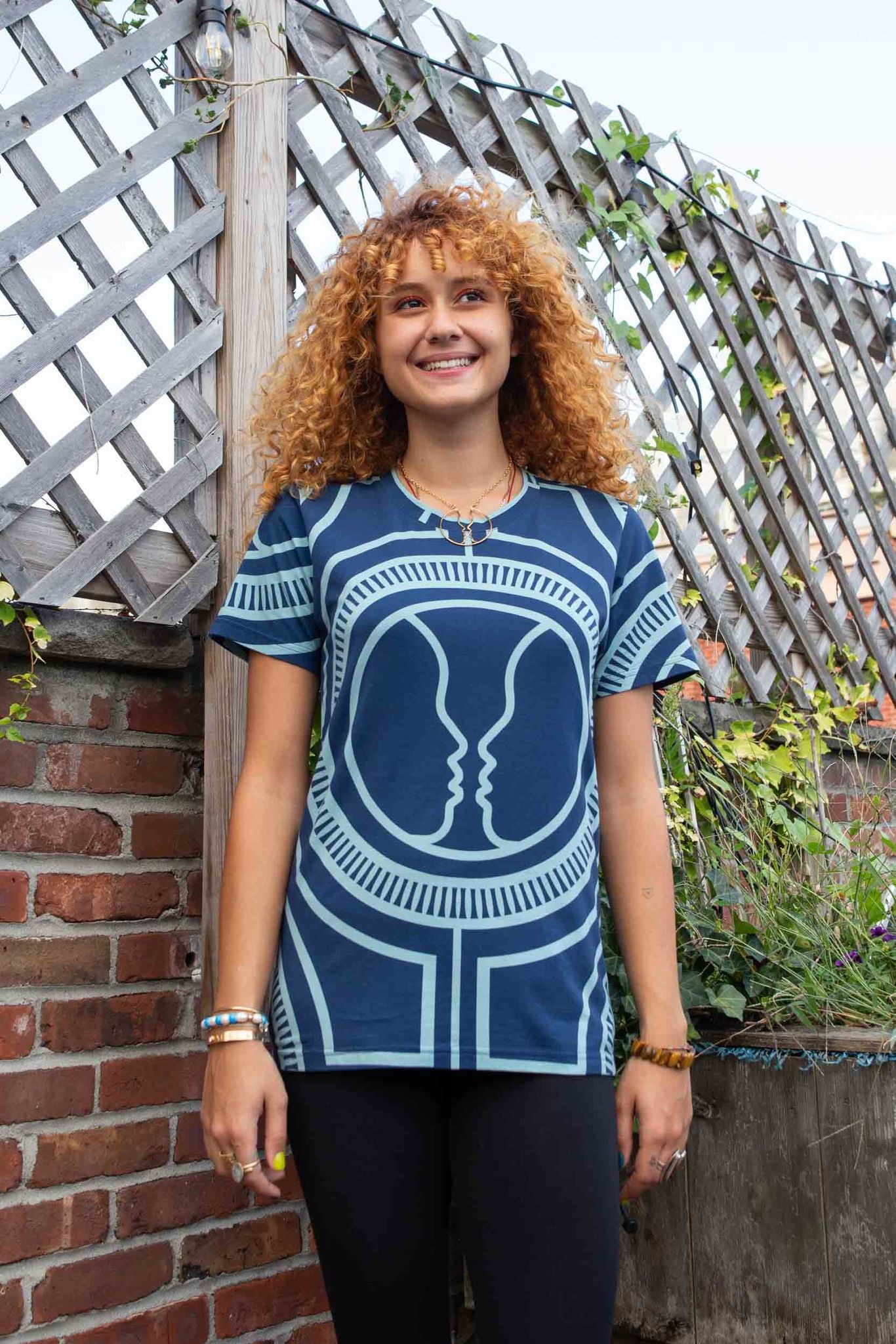 Antique Denim Gina Unisex T-Shirt - Lola Faturoti