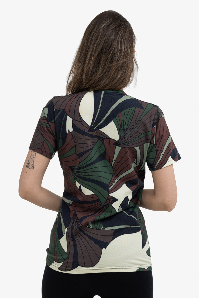 Camouflage Print T-Shirt