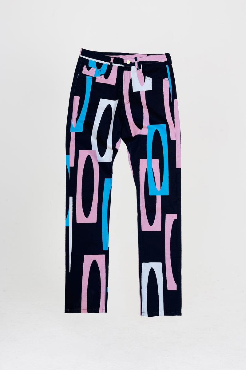 Men's Slim Jeans | Trans Black
